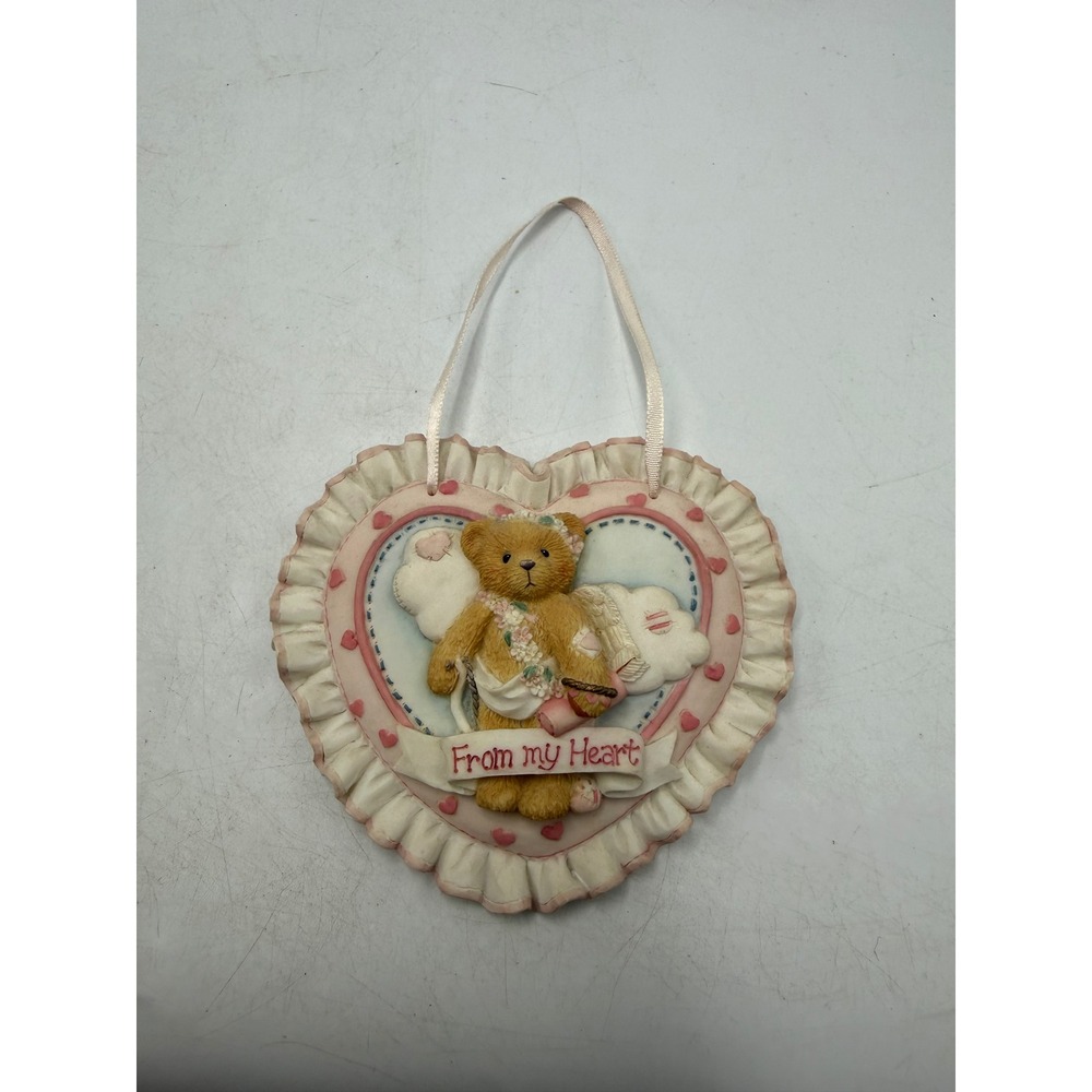 Vintage 1994 Cherished Teddies Heart to Heart Plaque Enesco 104116 Hillman